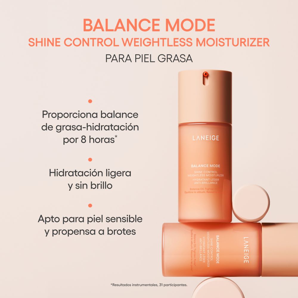 BALANCE MODE SHINE CONTROL WEIGHTLESS MOISTURIZER (HIDRATANTE FACIAL)